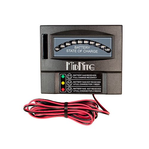 MidNite Solar MNBCM Battery Capacity Meter - 70V Max LED Display — back view