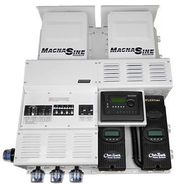 Four Star Solar Magnum Dual MS4024PAE w/ 2 FM80's Power Center