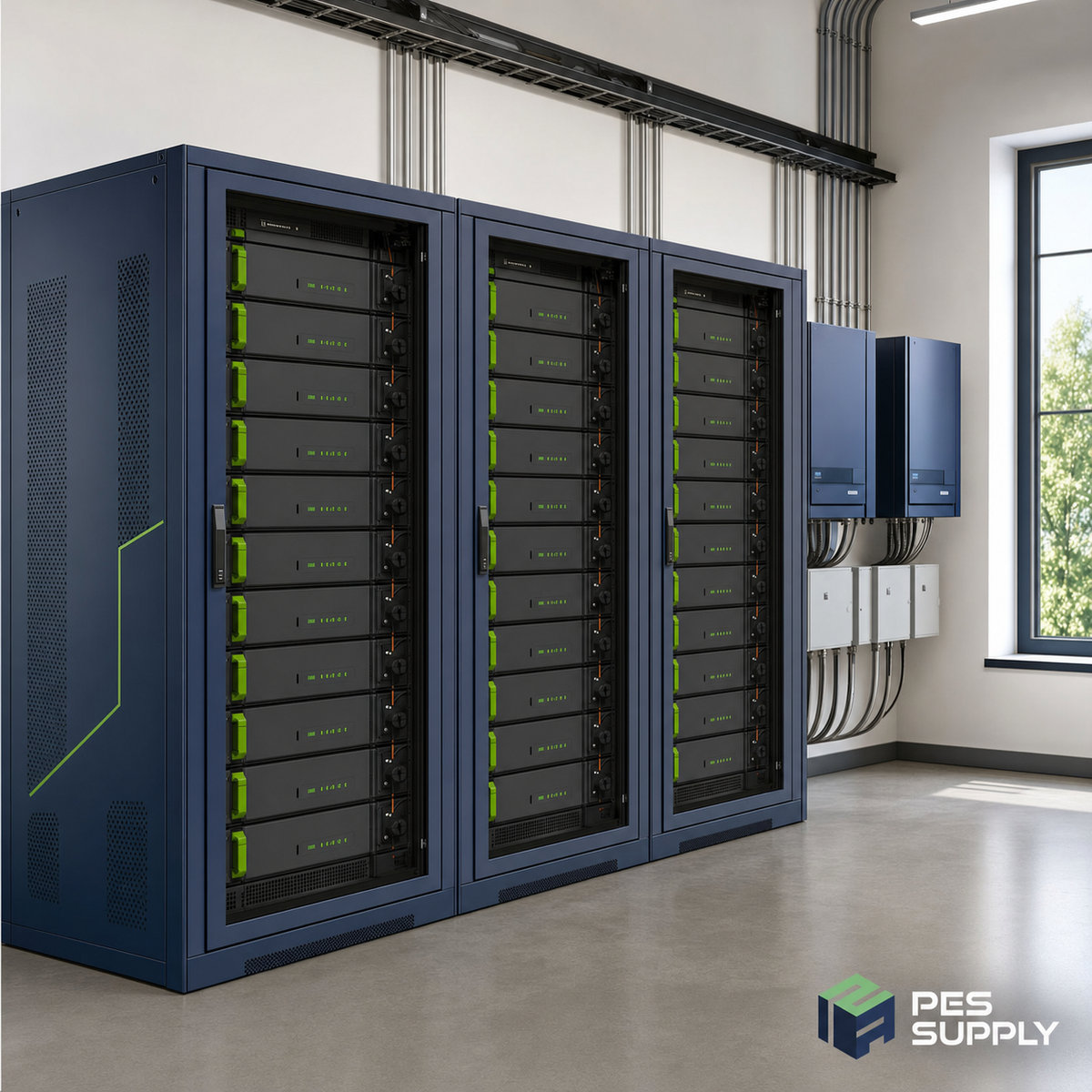 EndurEnergy E00020 Battery Enclosure with BMS for 4 ESP-5100- ESP-IE20