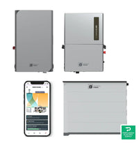 Fortress Power Avalon HV Pro ESS with Smart Energy Panel, 11.4kW Inverter, 19.6kWh (4 x 4.9kWh Batteries), 200 A Transfer…
