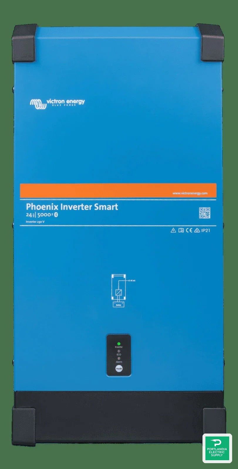 Victron Phoenix Inverter 230VAC Sine-Wave Inverter - 24/5000(SMART) — front view