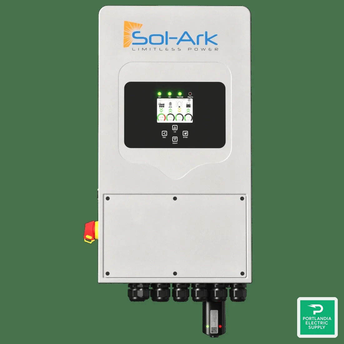 Sol-Ark SA- 5K 120/230V Hybrid inverter - 5K-1P-N — front view