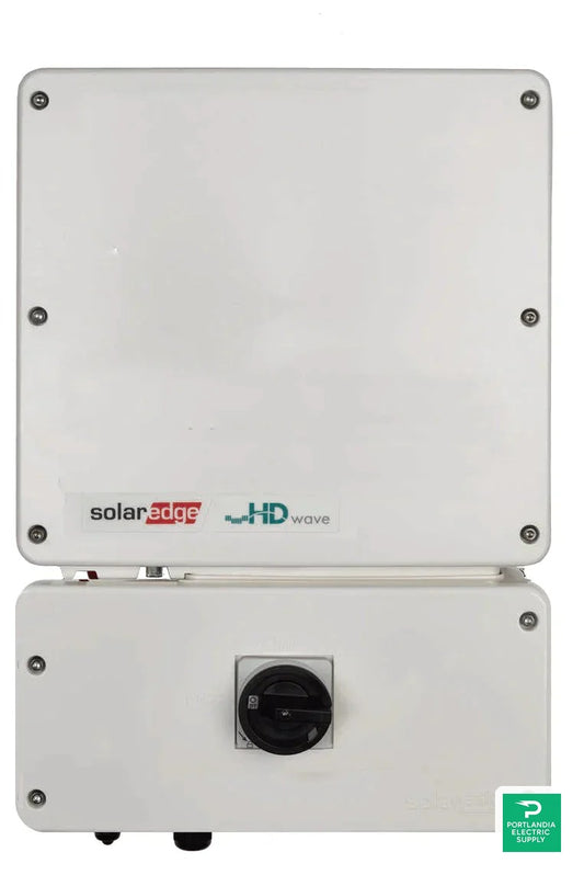 SolarEdge HD Wave 10kW Inverter w/ RGM - SE10000H-US000BEI4 — front view