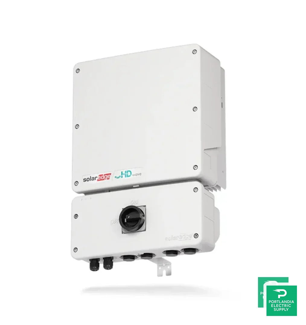 SolarEdge Energy Hub HD-Wave 10.0kW 1-Ph Inverter - SE10000H-USMNBBX15 — front view
