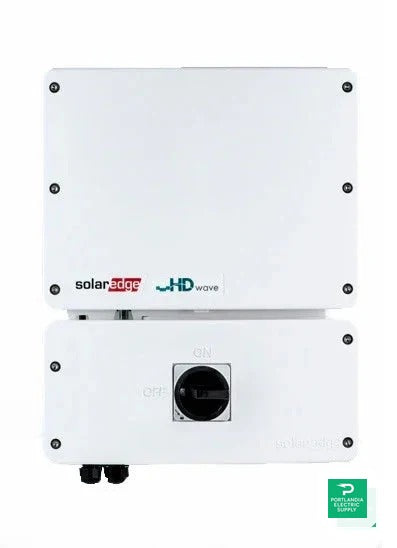 SolarEdge Energy Hub HD-Wave 10.0kW 1-Ph Residential Inverter - SE10000H-USMNBBL15 — side angle