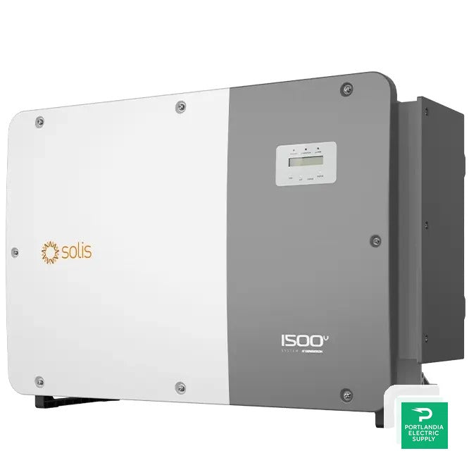 Solis 5.0kW Single Phase Dual MPPT Hybrid Inverter - RHI-1P5K-HVES-5G-SPRT — front view