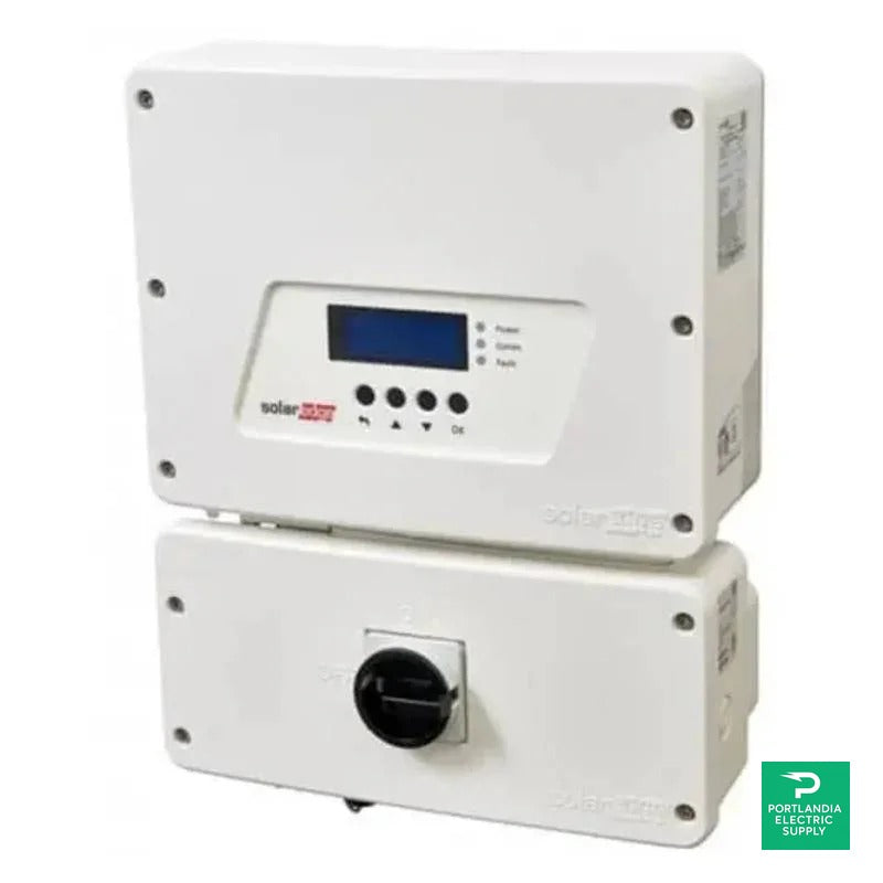 SolarEdge Single Phase Energy Hub 3.8kW / Grid Capable / EV Charging Inverter - SE3800H-USS3BBC14 — front view