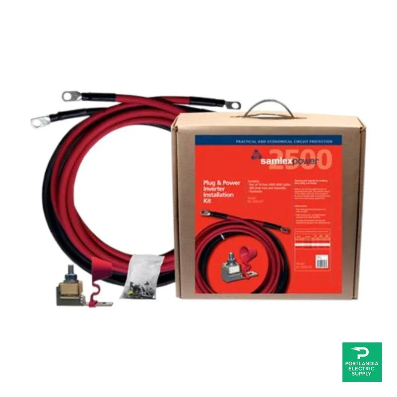 Samlex Inverter Installation Kit Contains (1) 300A Fuse Assembly (includes - DC-2500-KIT — front view