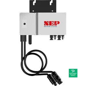 Northern Electric Power 550W Microinverter - BDM-600 — side angle