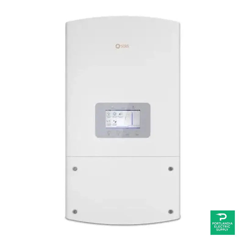 Solis 25kW 3-Phase 4-MPPT 480VAC Inverter with 10 Year Standard Warranty - 25K-US-LSW-RSS — front view