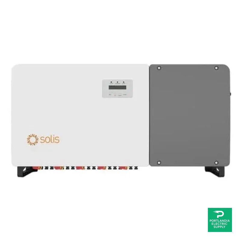 Solis 75kW Three Phase Eight MPPT w/ AFCI w/ FAN w/TIGO TX - 10 - S5-GC75K-US-RSS — front view