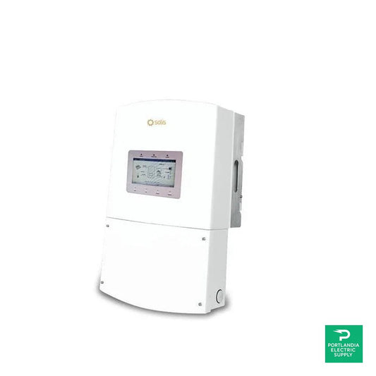 Solis Hybrid Inverter 8kw 5G Single Phase Dual MPPT. US Version - RHI-1P8K-HVES-5G-RSS — front view