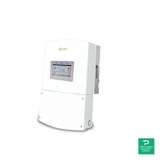Solis Hybrid Inverter 7kw 5G Single Phase Dual MPPT. US Version - RHI-1P7K-HVES-5G-RSS — front view