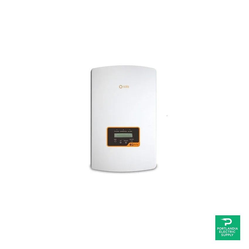 Solis 6kw 4G Single phase Three MPPT. US Version with 10 years warranty Solar Inverter - Solis 1P6K-4G-US — front view