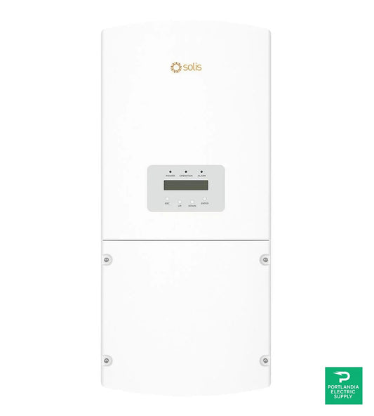 Solis 8kw 1-Phase 4-MPPT Advanced 4G Technology Inverter - 1P8K-4G-US-RSS — front view