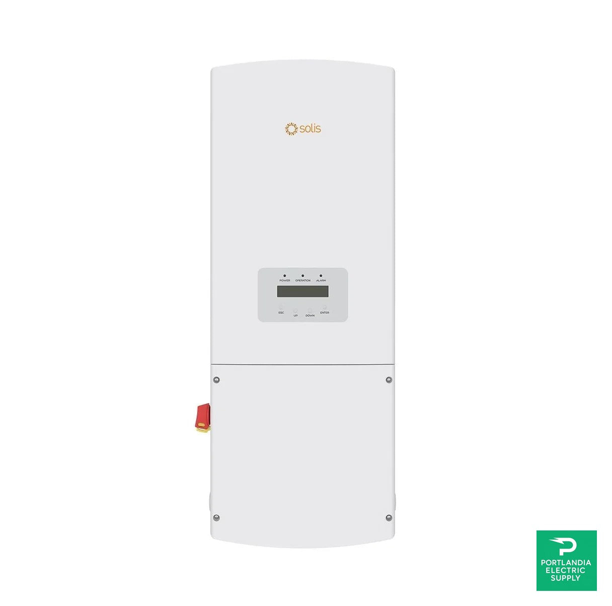 Solis 2.5kw 1-Phase 2-MPPT Advanced 4G Technology Inverter - 1P2.5K-4G-US-RSS — front view