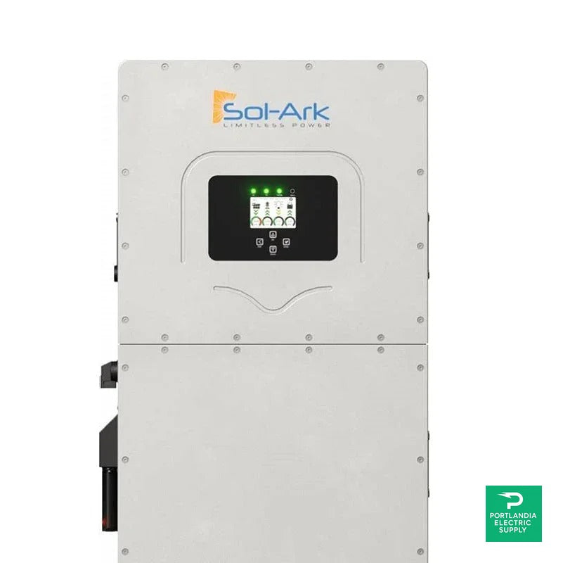 Sol-Ark 30K 3-Phase Output 208 / 240Vac Hybrid Inverter. High Voltage - SA-30K-3P — front view