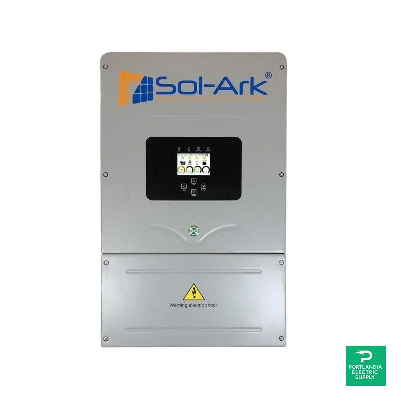 Sol-Ark 120/240/208V 48V Hybrid All-In-One 10 Year Standard Warranty - SA-8K-10Y — front view