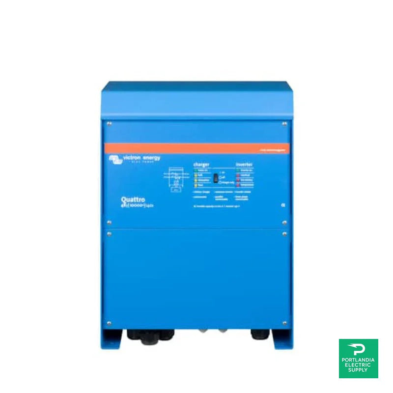 Victron Energy Quattro 48/10000/140-100/100 120V VE.Bus Inverter/Chargers - QUA483100100 — front view