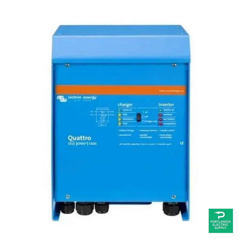 Victron Energy Quattro 48/5000/70-100/100 120V Inverter/Chargers - QUA485021100 — front view