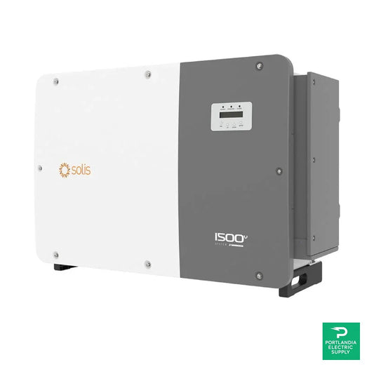 Solis 255kW 3-Phase 12-MPPT String Inverter with 5 Year Standard Warranty - 255K EHV-5G-US-PLUS — front view
