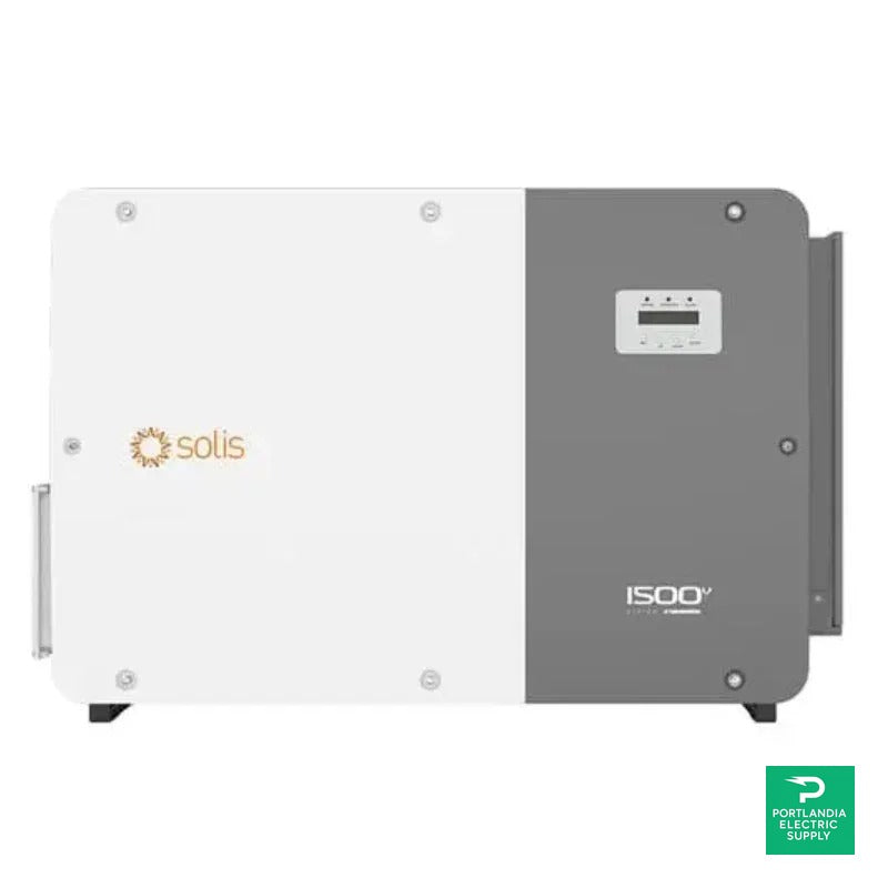 Solis 125kW 3-Phase 1-MPPT 20 Strings Inverter with 10 Year Standard Warranty - 125K-EHV-5G-US