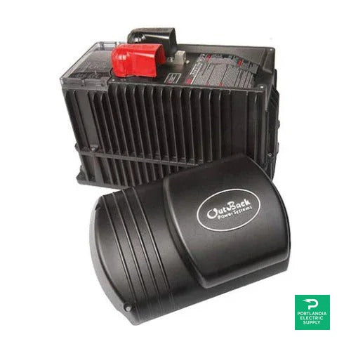 Outback Power Sealed 2000W 12VDC Hybrid Series Sine Wave Inverter - FXR2012A — front view