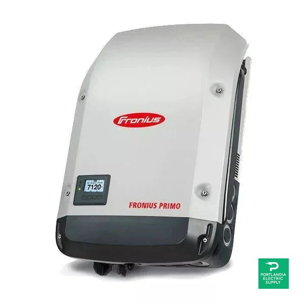 Fronius 6000 Watt Grid-Tie Inverter Without Data Manager - PRIMO 6.0-1-L — side angle