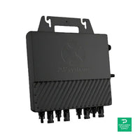 APsystems Single Phase 4PV Module Microinverter 240V AC-60Hz 1200W 300W Per Channel - QS1 - NA — back view