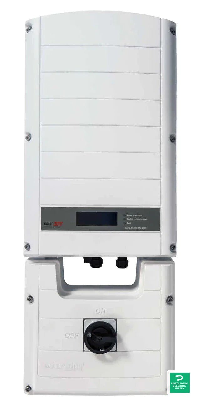 SolarEdge StorEdge 7.6KW 1-PH Inverter - SE7600A-USS2RNCB2 — front view