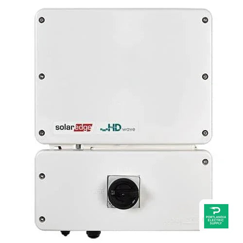 SolarEdge Energy Hub HD-WAVE 7.6kw 1-ph Inverter - SE7600H-USMNBBL14 — front view