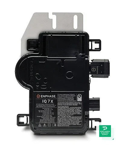 Enphase IQ7 320W Microinverter - IQ7X-96-2-US — back view
