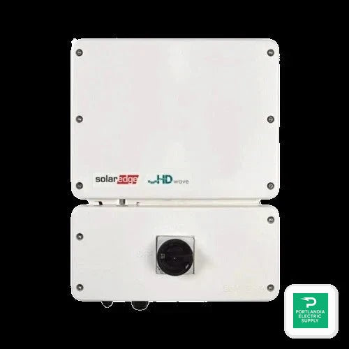 SolarEdge 3.8kW 380VDC 240VAC Single Phase Non-Isolated Grid Tied Inverter - SE3800H-US000BNI4 — front view