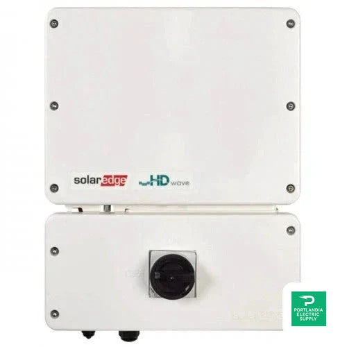 SolarEdge 11.4kW 380VDC 240VAC Single Phase Energy Hub Inverter - SE11400H-USSNBBL14 — front view