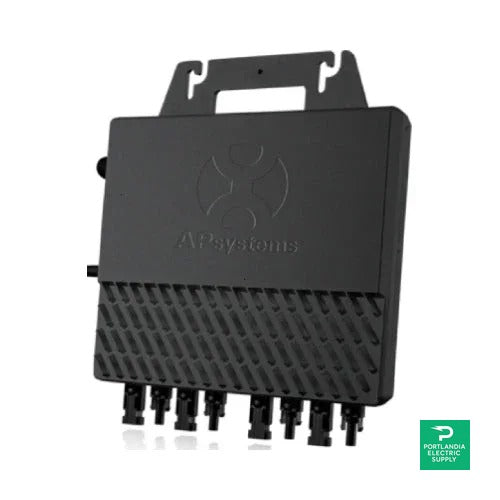 APSystems 4-Module Micro Inverter For 375W+ Modules - QS1 — back view