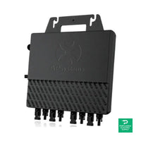 APSystems 4-Module Micro Inverter For 375W+ Modules - QS1 — back view