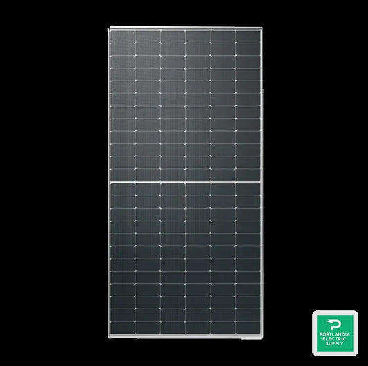 Axitec AXIbipremium XXL HC MW-BF 550w Silver Frame 144 Mono Cells Solar Modules - AC-550MBT/144V — front view