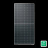 Axitec AXIbipremium XXL HC MW-BF 550w Silver Frame 144 Mono Cells Solar Modules - AC-550MBT/144V — front view