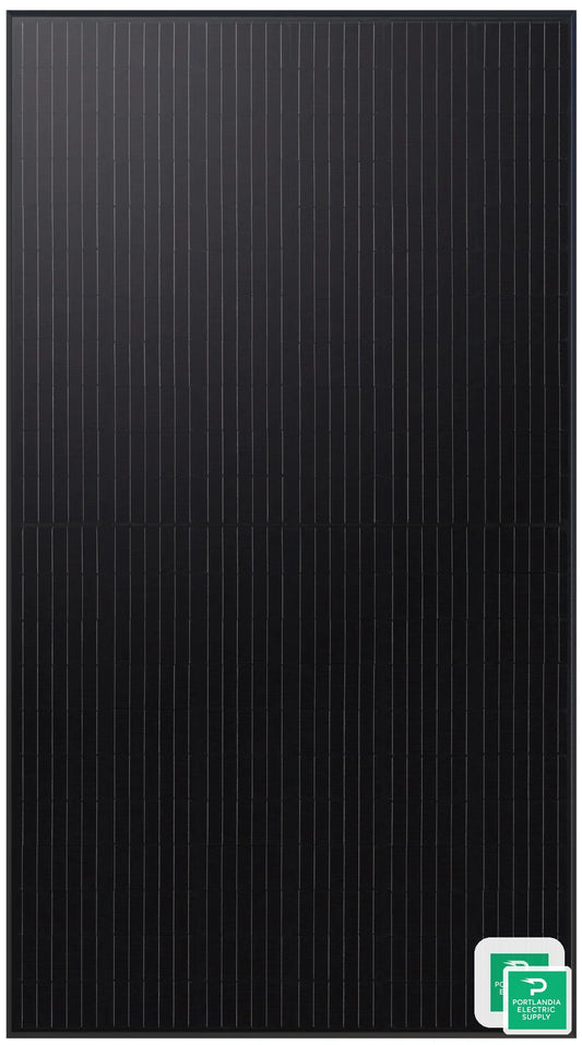 Qcells Q.PEAK DUO 400W Monocrystalline Solar Panel - Q.PEAK DUO BLK ML-G10+ 400W — front view