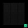 Qcells Q.PEAK DUO 360W Mono BLK Solar Panel - Qcells 360W Duo G10+ — front view