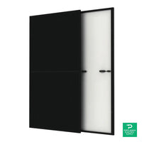 Trina Solar Residential Module 365W Black On Black 132 Half-cell Mono Solar Panel - TSM-365-DE06X.05(II) — front view