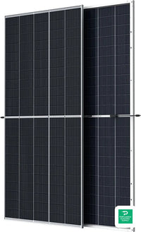 Trina 535W Mono XL Bifacial Solar Panel - TSM-DEG19C.20-BF — front view