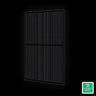 Solarever USA HC 108M Series 410Watt 108 1/2 Cells BoB Monocrystalline Solar Panel - SE-182*91-410M-108N — front view