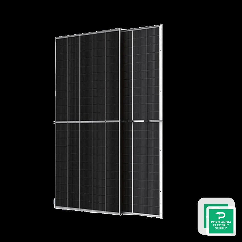 Trina 535W Mono XL Bifacial Solar Panel (Pallet of 36 Modules) - TSM-DEG19C.20-BF-PALLET — front view