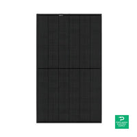 REC Alpha Pure 400W Black Mono Solar Panel - REC400AA — side angle
