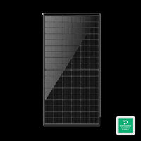 Sonali 390W Black On Black 120 Half-cell Mono Solar Panel - SS-M-390-B — front view