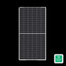 Sunergy 545W Clear On White 144 Half-cell Mono Solar Panel - VSUN545-144BMH-DG — front view