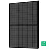 SUNMAC 405W Black On Black 108 Half-cell Mono Solar Panel - SM405-M754SH-BB — front view