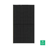 REC Alpha PURE 390W Black On Black 132 Half-cell Mono Solar Panel - REC390AA — front view