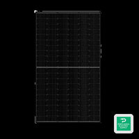 Emmvee 395W Black On Black 72 Cell Mono Solar Panel - E395M72-B — front view